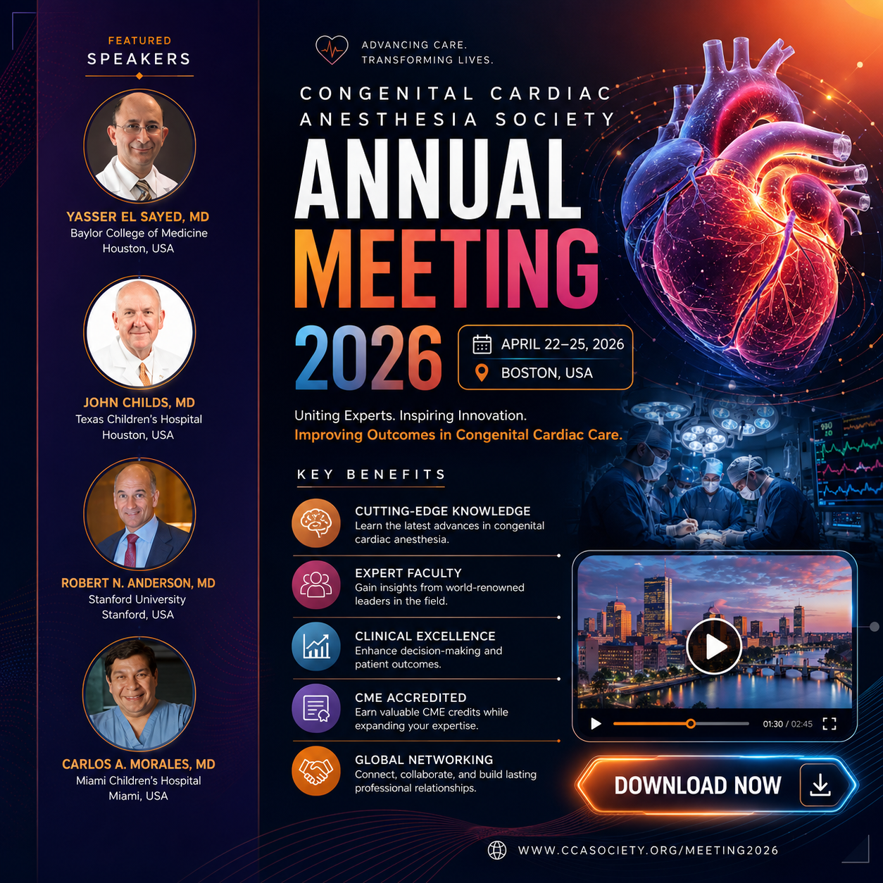 Congenital Cardiac Anesthesia Society Annual Meeting 2026